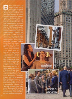  Magazine scans: US Weekly Divergent Collector's Edition