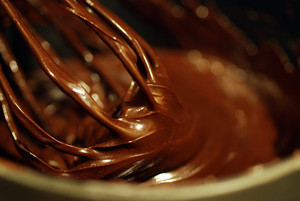  Melted चॉकलेट