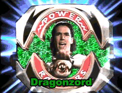  Mighty Morphin Power Rangers - Dragonzord!