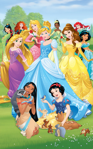  New 迪士尼 Princess Poster
