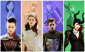  OUAT and ডিজনি Characters