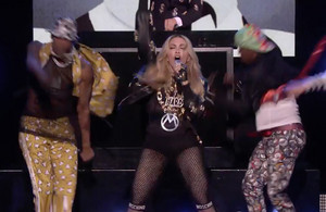  Performing Bich I'm Madonna at Jimmy Fallon's
