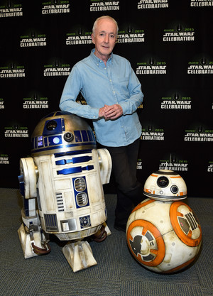  R2D2 and BB-8 at The سٹار, ستارہ Wars Celebration