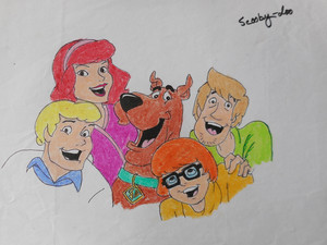 Scooby - Doo drawing 
