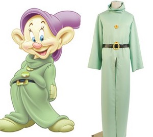  Snow White and the Seven Dwarfs Dwarf Cosplay Costume