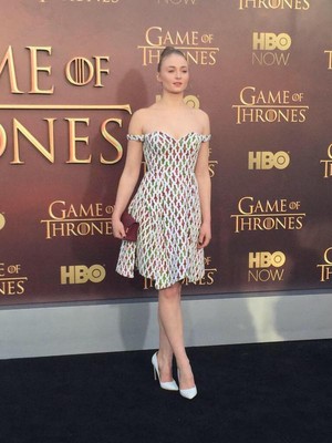  Sophie at the GOT Premiere in San Francisco