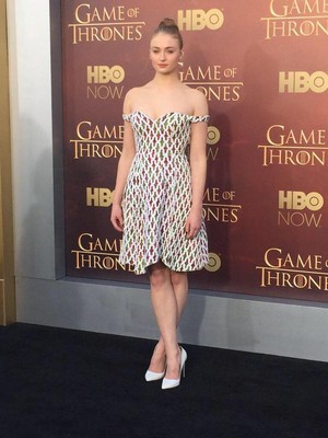  Sophie at the GoT Premiere