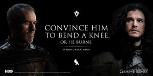 Stannis Baratheon and Jon Snow