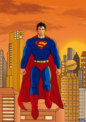  Superman - tagahanga art