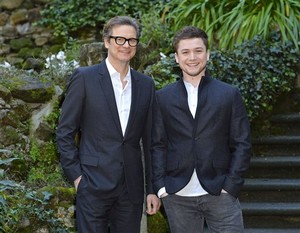  Taron Egerton and Colin Firth
