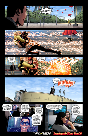  The Flash - Episode 1.17 - Tricksters - Comic cuplikan