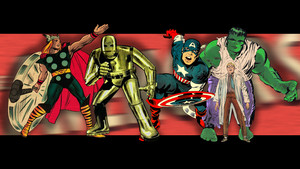  Vintage Original Avengers