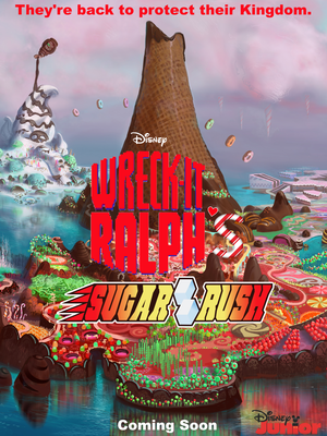 Wreck-It Ralph's Sugar Rush Poster