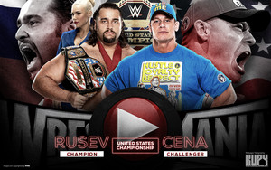  WrestleMania 31 - Rusev vs Lana