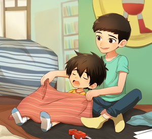  Young Hiro and Tadashi