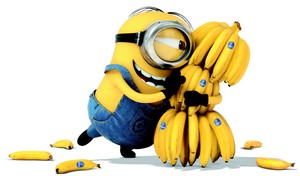  minions amor plátano