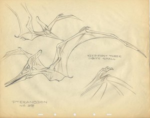  pteranodon model sheet