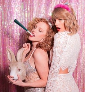  taylor at abigail's 25th birthday party