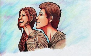 ★ Katniss and Gale ★
