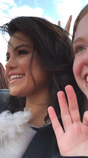 April 30th Selena on the red carpet at We Day Illinois.