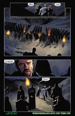  Arrow - Episode 3.20 - The Fallen - Comic voorbeeld
