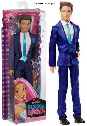  búp bê barbie in Rock'n Royals Ken Doll