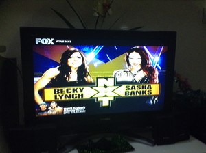  Becky Lynch vs. Sasha Banks at 美国职业摔跤 NXT | 05/13