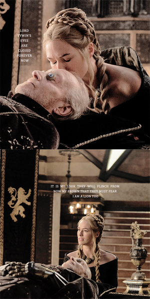 Cersei & Tywin Lannister