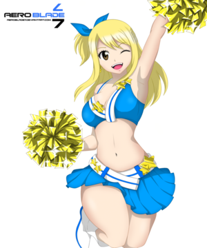  Cheerleader Lucy Heartfilia