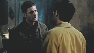 Dean and Castiel 6x20 "The Man Who Would Be King"