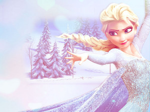  Elsa karatasi la kupamba ukuta