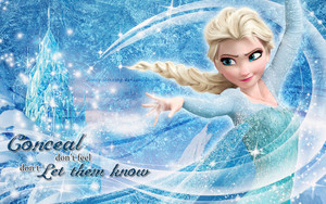  Elsa fond d’écran