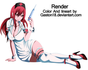 Erza Scarlet Nurse