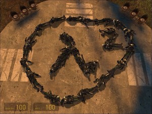  Half-Life 2 made from Combine Soldiers