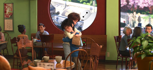  Hiro, Aunt Cass and Baymax