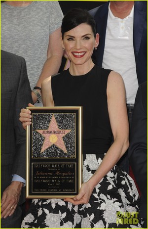  Julianna Margulies Honored With Hollywood Walk of Fame stella, star