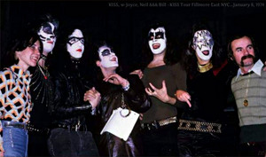  KISS…w-Joyce, Neil and Bill ~Fillmore East, NYC…January 8, 1974
