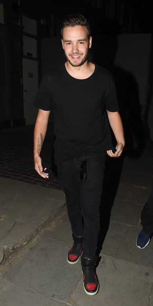  Liam leaving the studio