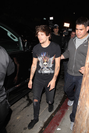 Louis out in LA