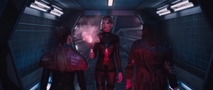  Mariska Hargitay as 'Justice' and Ellen Pompeo as 'Luna' in Taylor Swift's "Bad Blood" संगीत Video