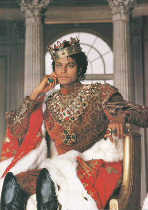  Michael Jackson - HQ Scan - King Photoshoot door Matthew Rolston