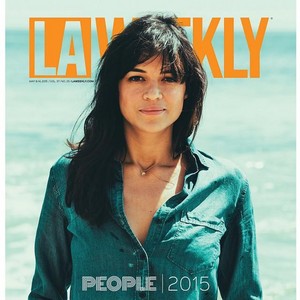 Michelle Rodriguez in LA Weekly - May 2015