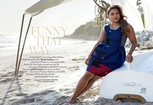  Mindy Kaling in InStyle - June 2015