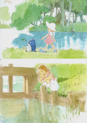  My Neighbour Totoro concept sketches