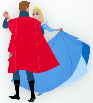 Production cels for Sleeping Beauty
