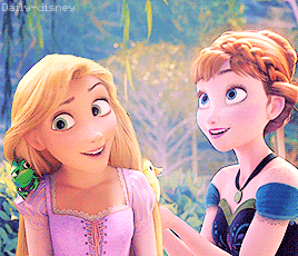  Rapunzel and Anna