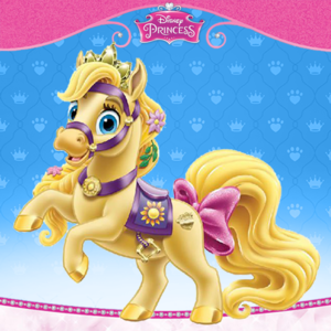  Rapunzel's poni, pony Blondie