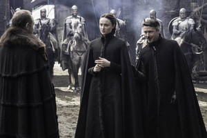  Roose Bolton, Sansa Stark and Petyr Baelish