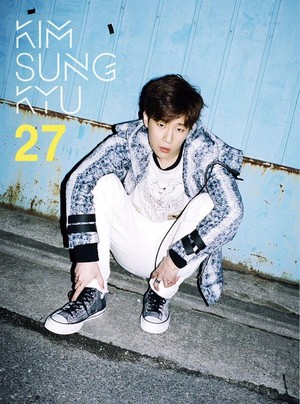  Sunggyu teaser pic for solo comeback with ''27''