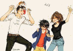  Tadashi, Hiro and Aunt Cass